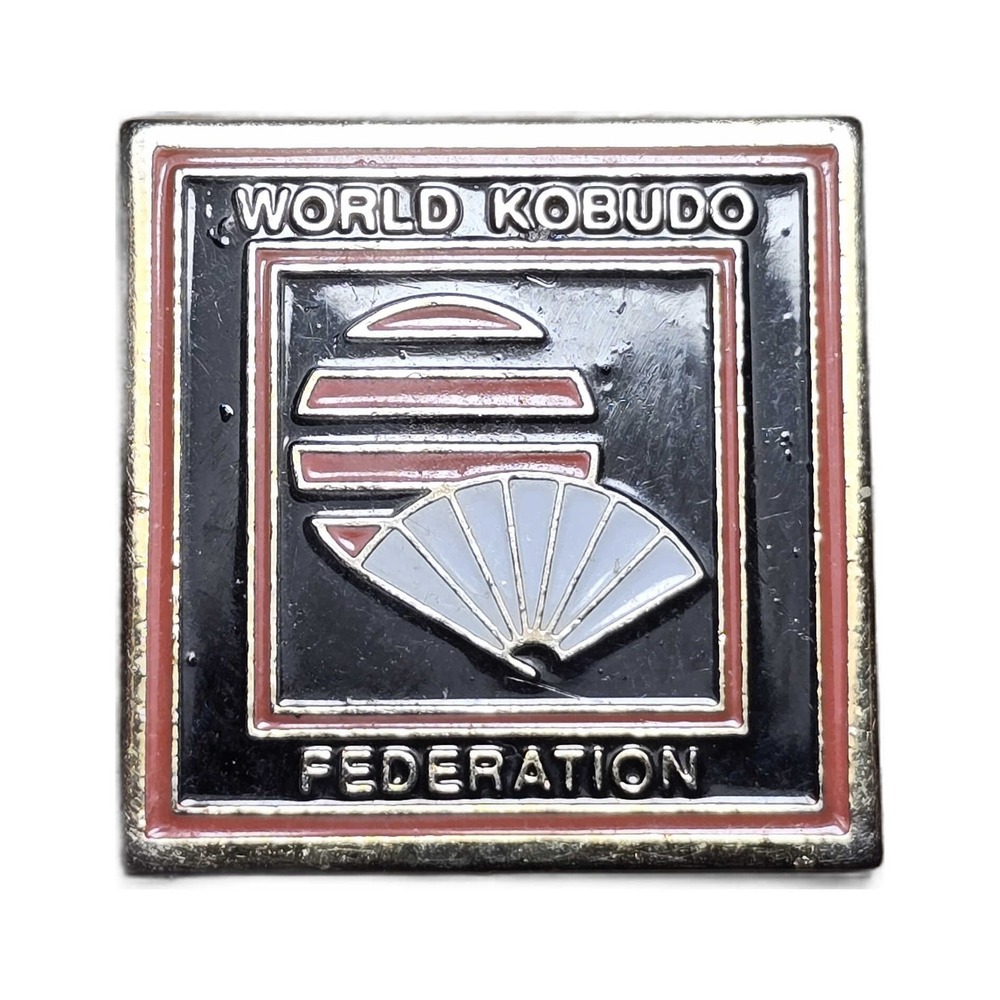 World Kobudo Federation Logo Enamel Jacket Backpack Bag Lapel Vest Hat Pin G3